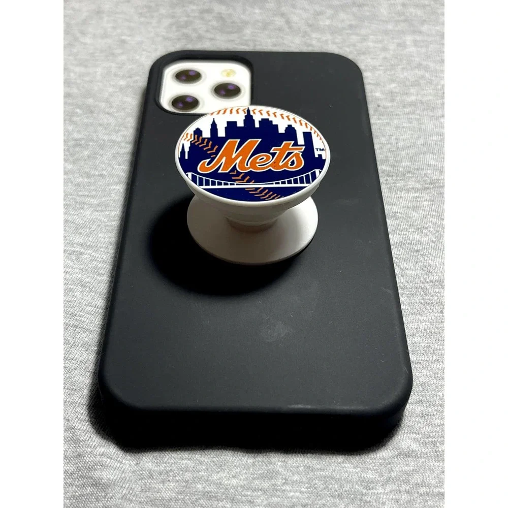 New York Mets Custom Pop Up Phone Accessory With Strong Adhesive Base